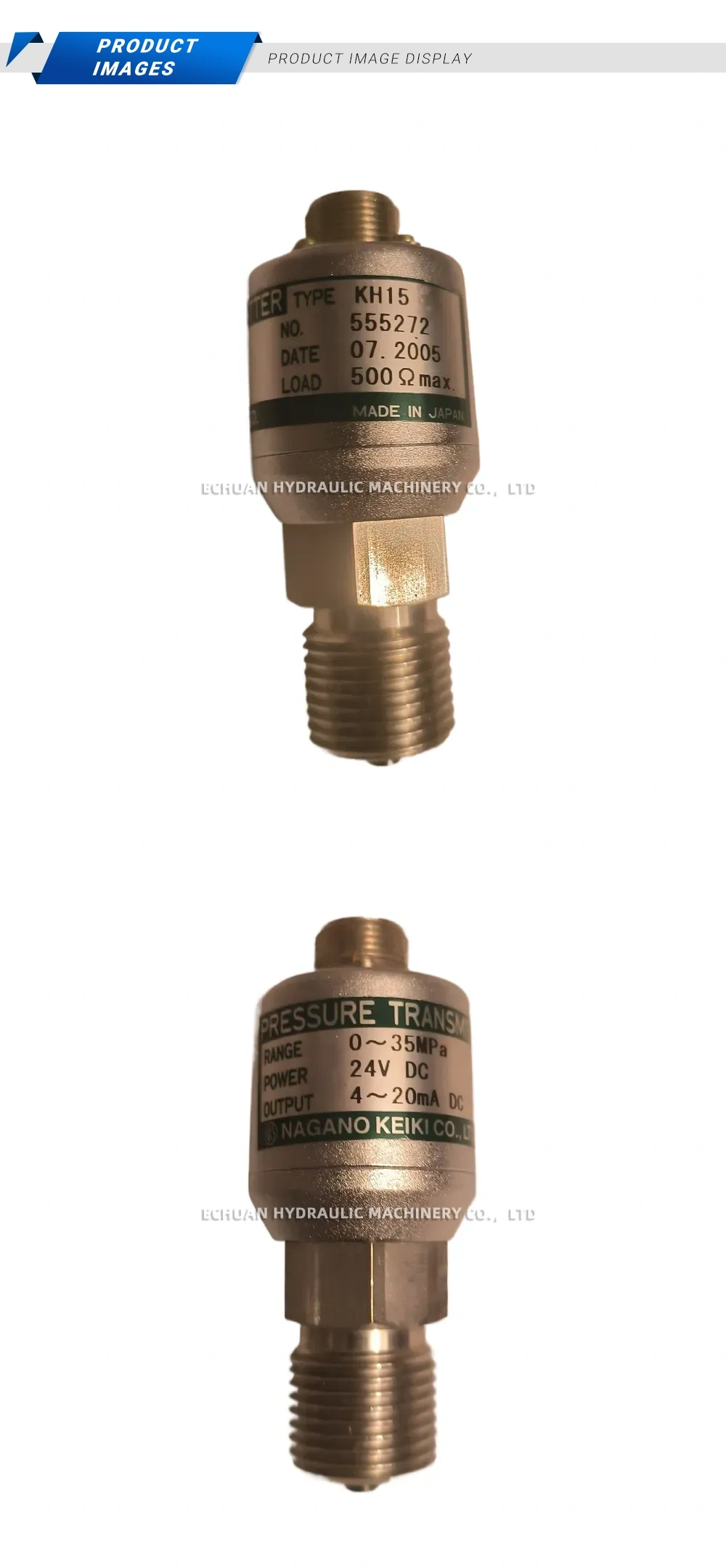 Nagano Keiki KH15 555272 Description