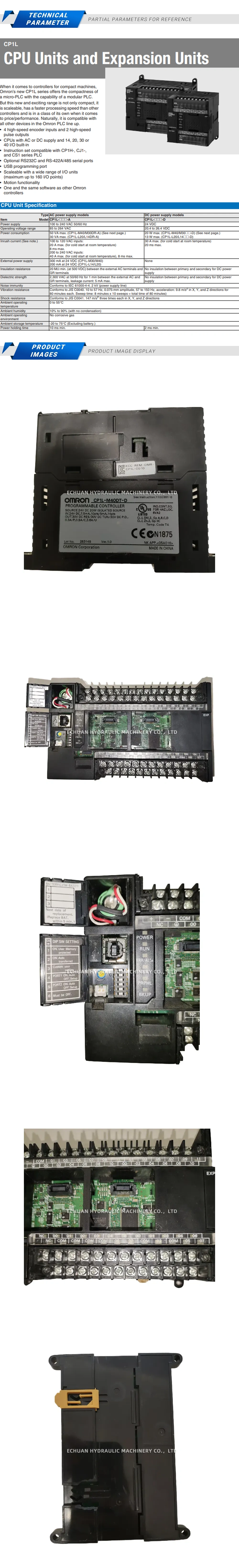 Omron CP1L-M40DT-D Description