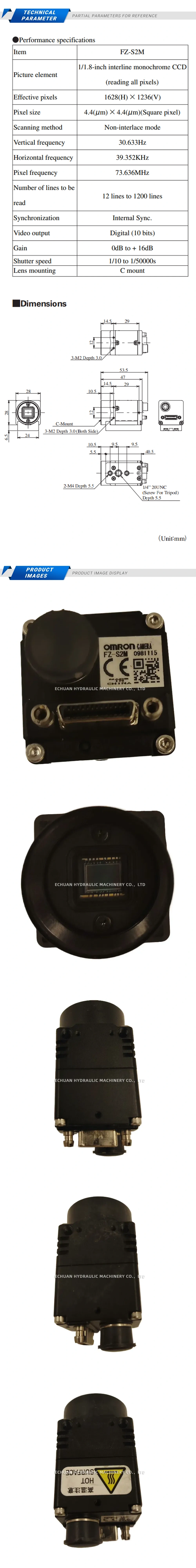 Omron FZ-S2M Description