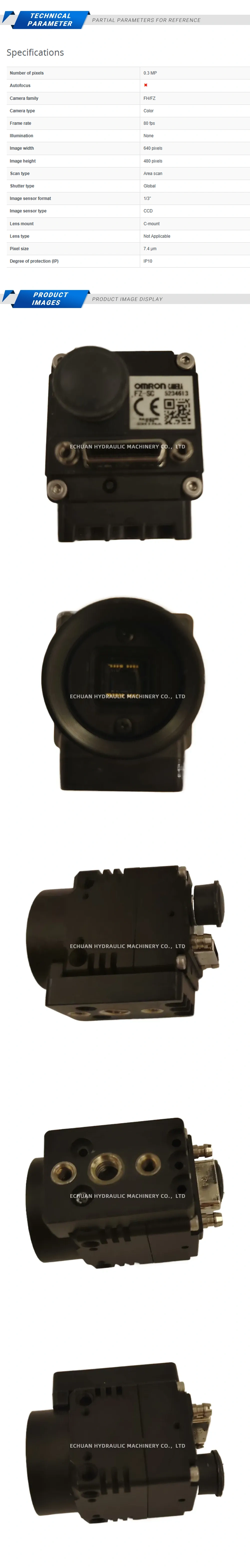 Omron FZ-SC Description