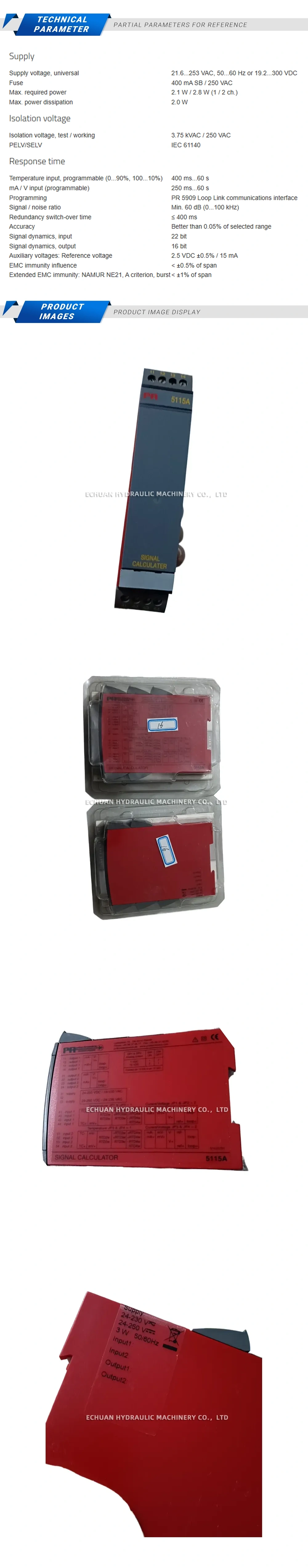 PR 5115A Description