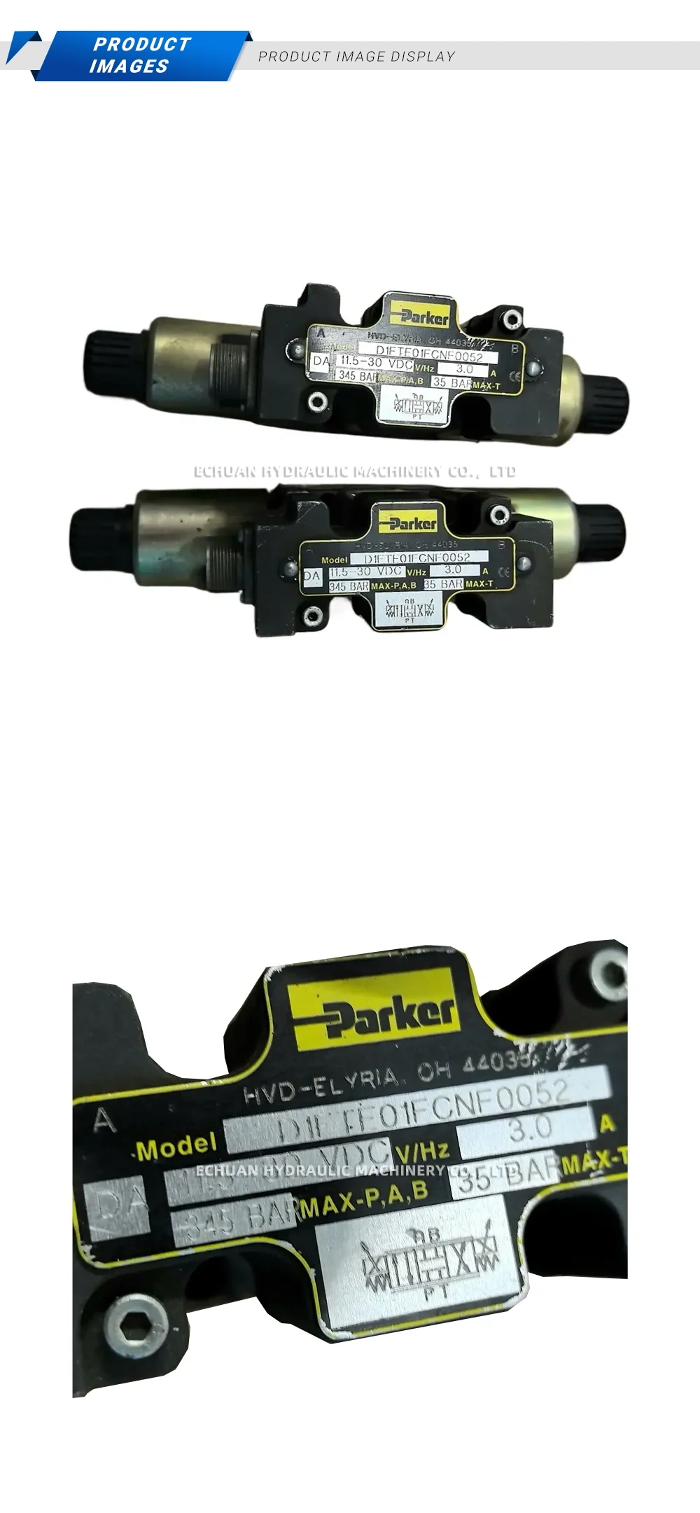 Parker D1FTE01FCNF0052 Description