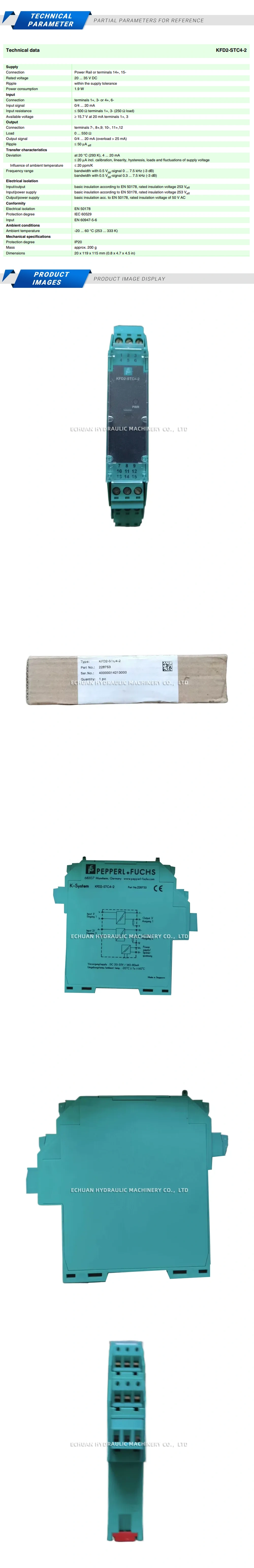 Pepperl+Fuchs KFD2-STC4-2 Description