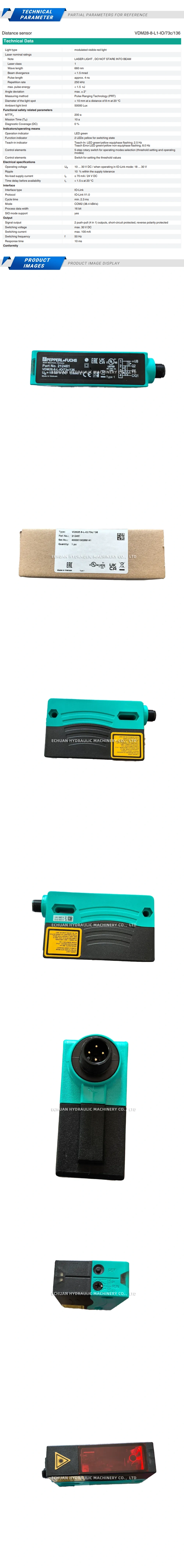 Pepperl+Fuchs VDM28-8-L-IO/73c/136 Description