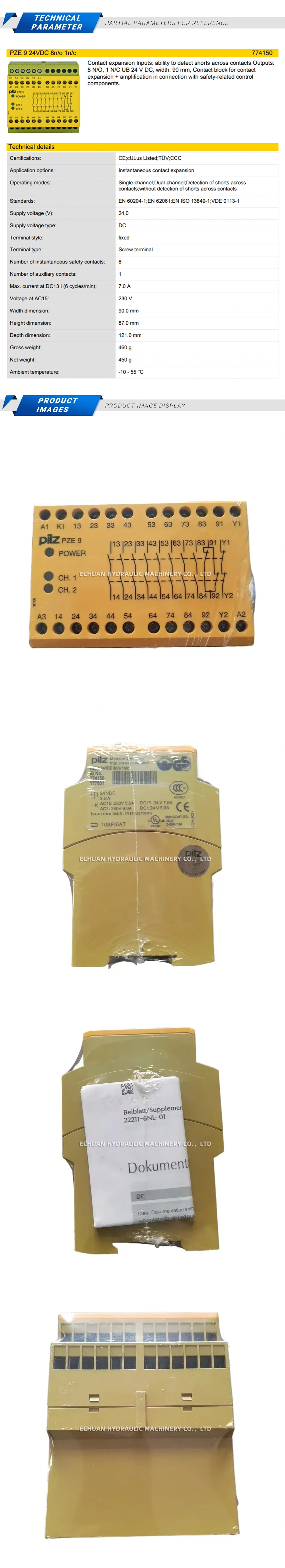 Pilz 774150 Description