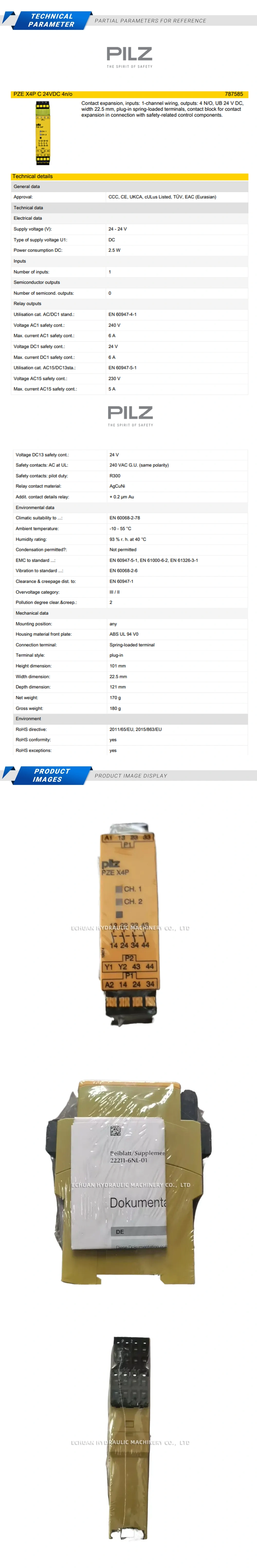 Pilz 787585 Description