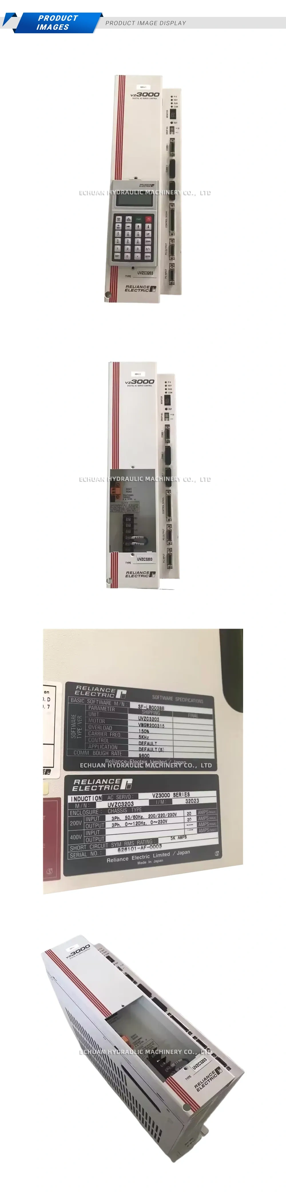 Reliance UVZC3203 VZ3000 Description