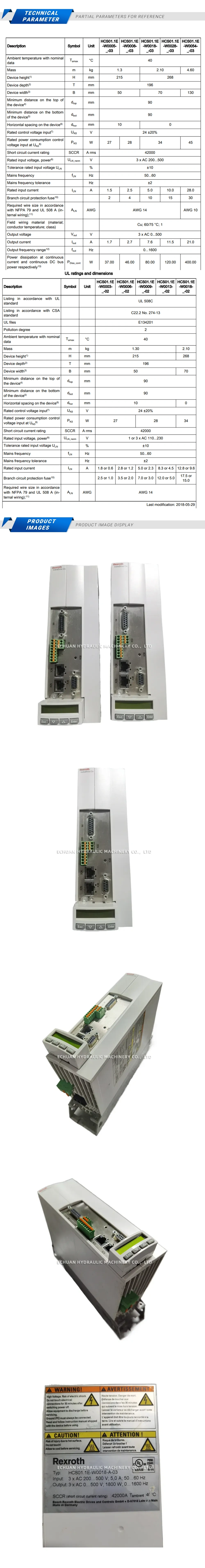 Rexroth HCS01.1E-W0018-A-03 Description