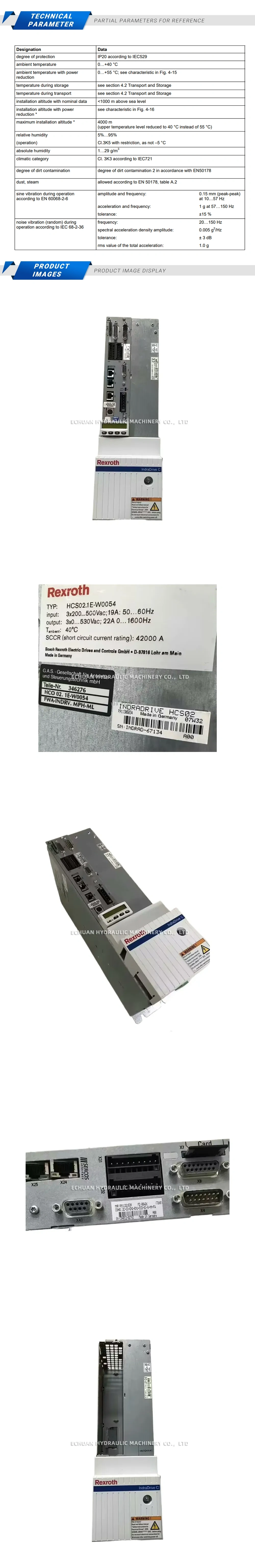 Rexroth HCS02.1E-W0054 Description