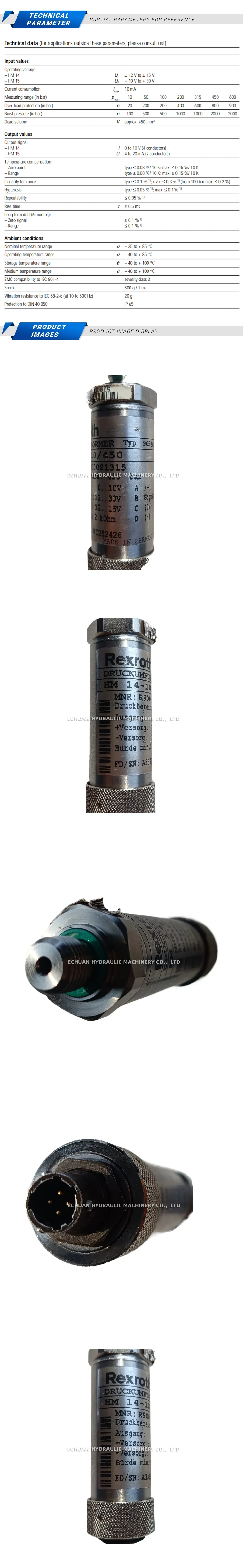 Rexroth HM14-10/450 Description