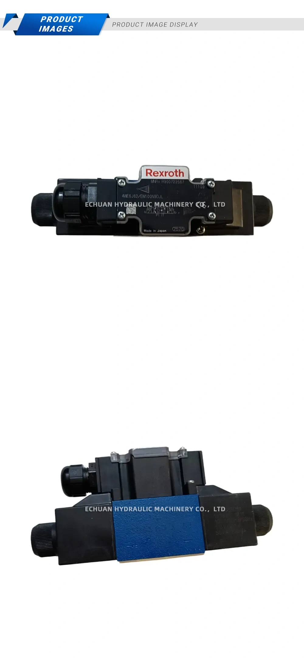 Rexroth R900722567 4WE6J6X/EW100N9DJL Description