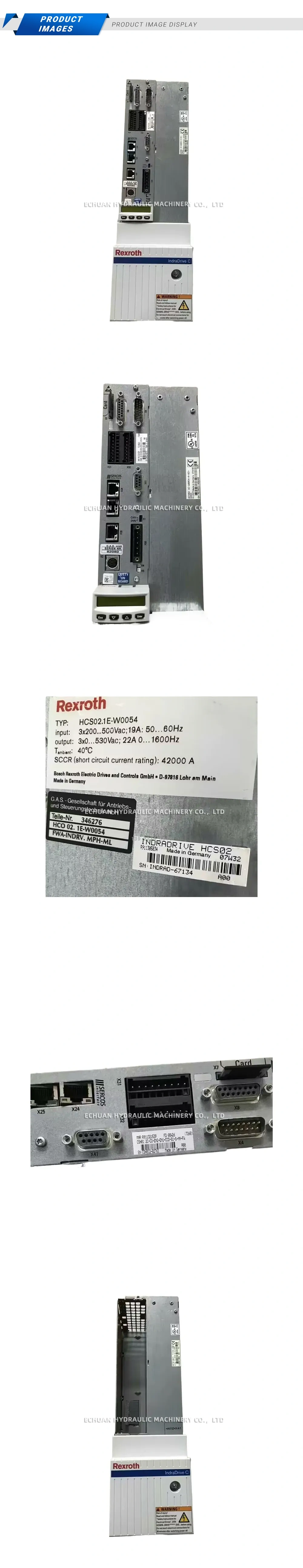 Rexroth R911321539 CSH01.2C-CO-EN2-EN1-CCD-S1-S-NN-FW Description