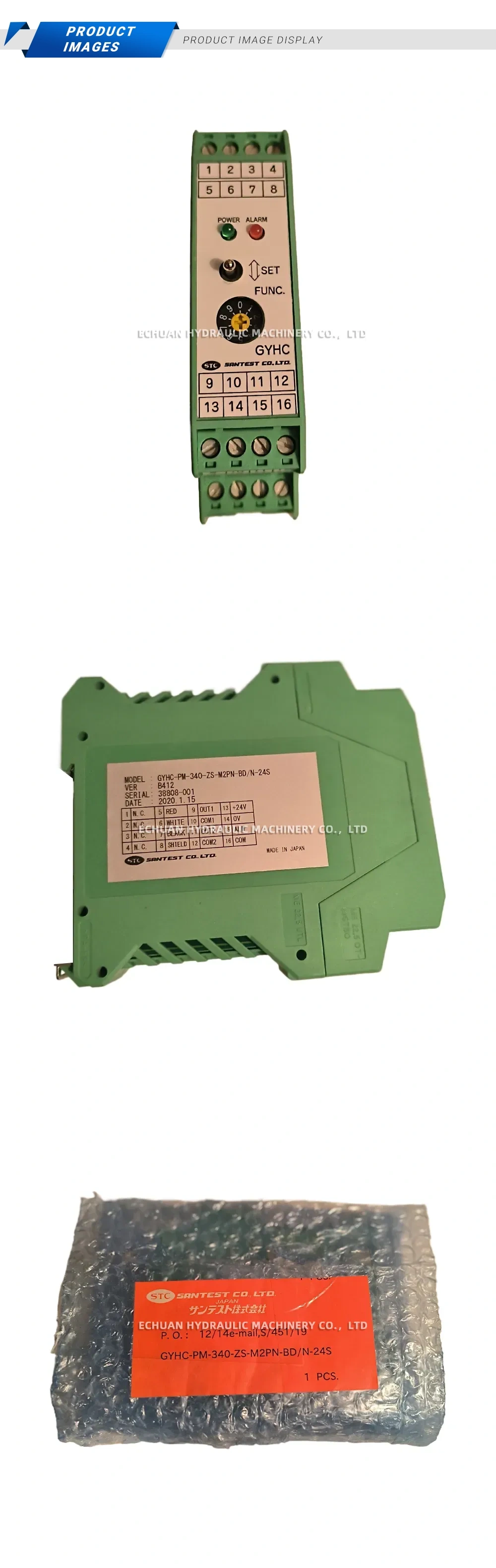 Santest GYHC-PM-340-ZS-M2PN-BD/N-24S Description