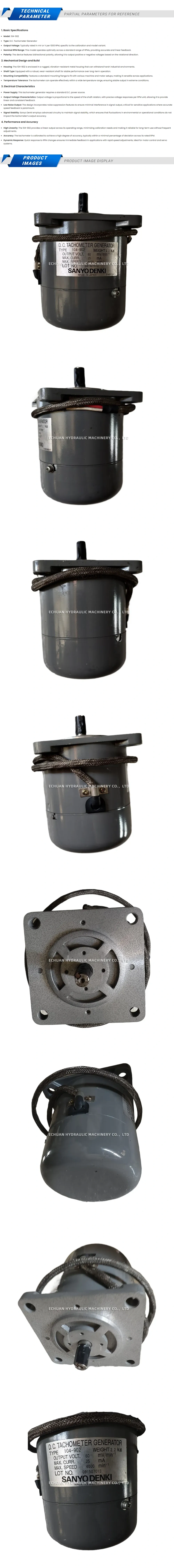 Sanyo 104-902 Description