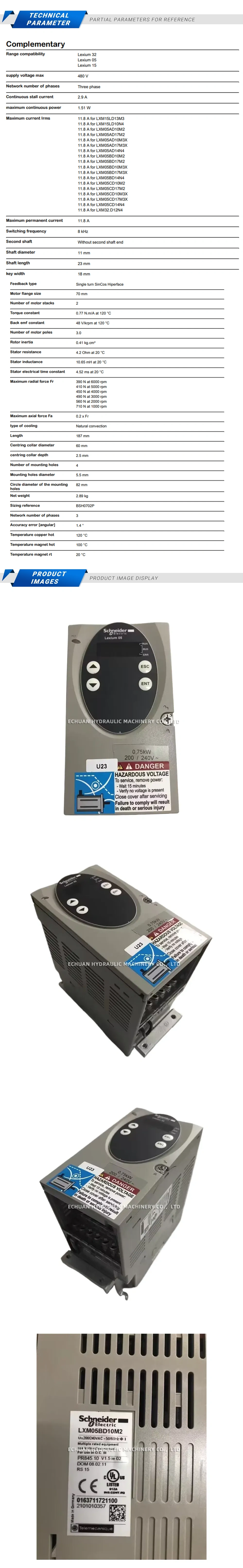 Schneider LXM05BD10M2 Description