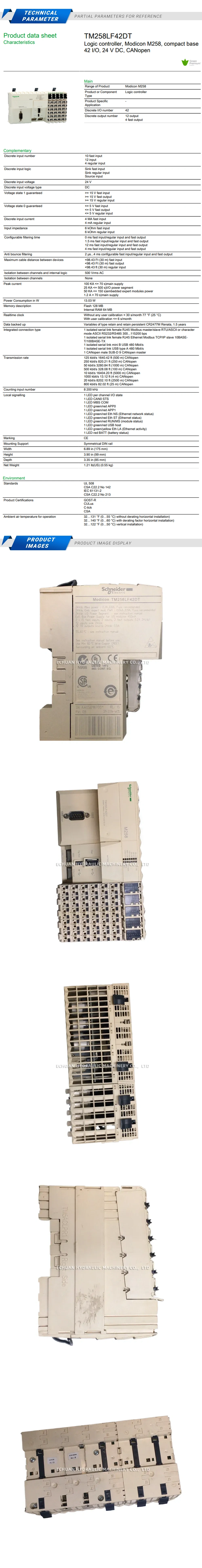 Schneider TM258LF42DT Description