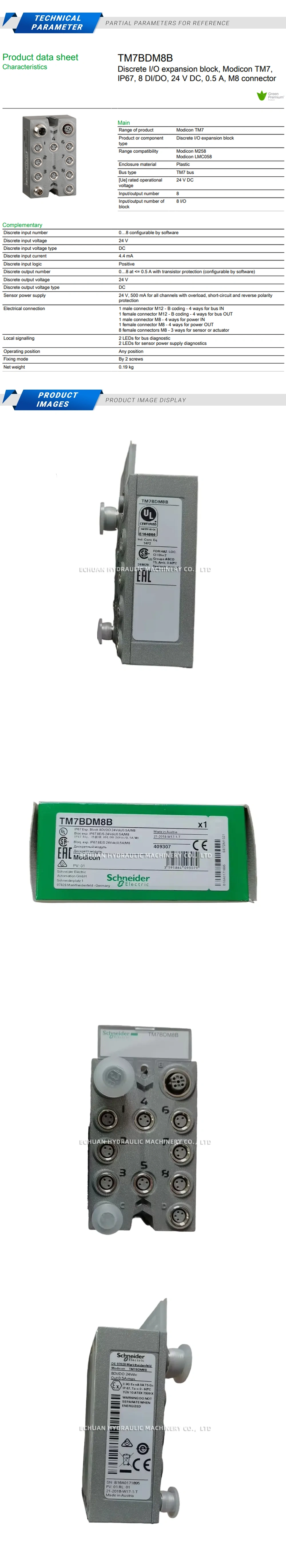 Schneider TM7BDM8B Description