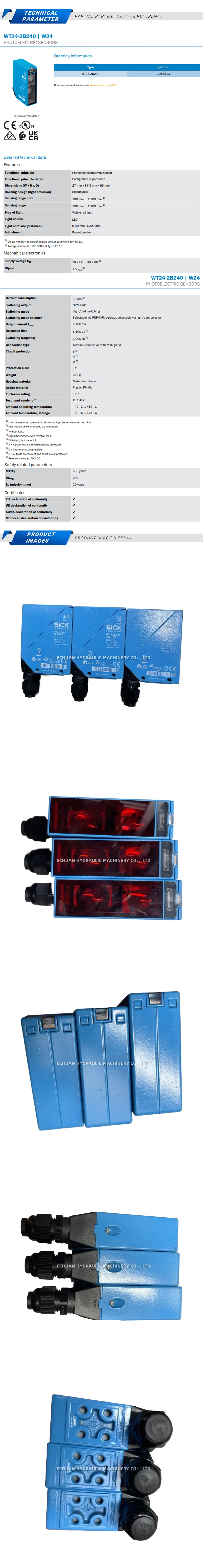 Sick WT24－2B240 Description