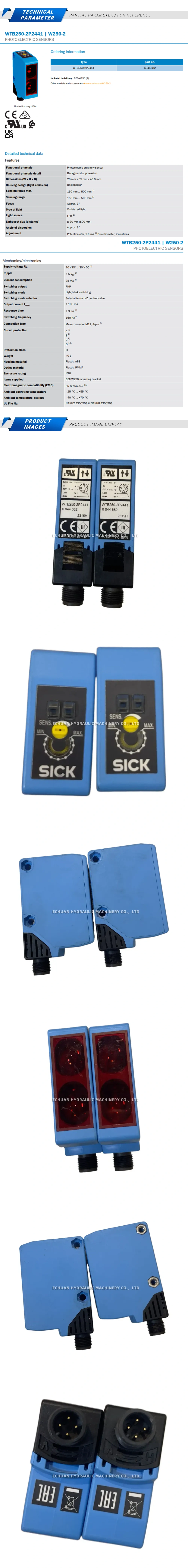 Sick WTB250-2P2441 Description