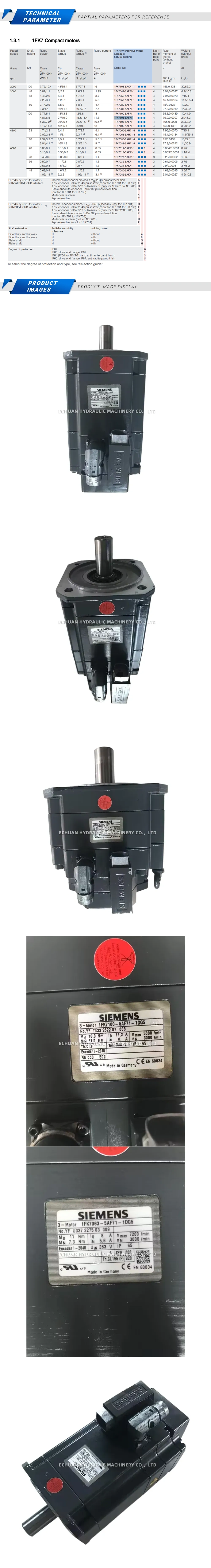 Siemens 1FK7101-5AF71-1DG5 Description