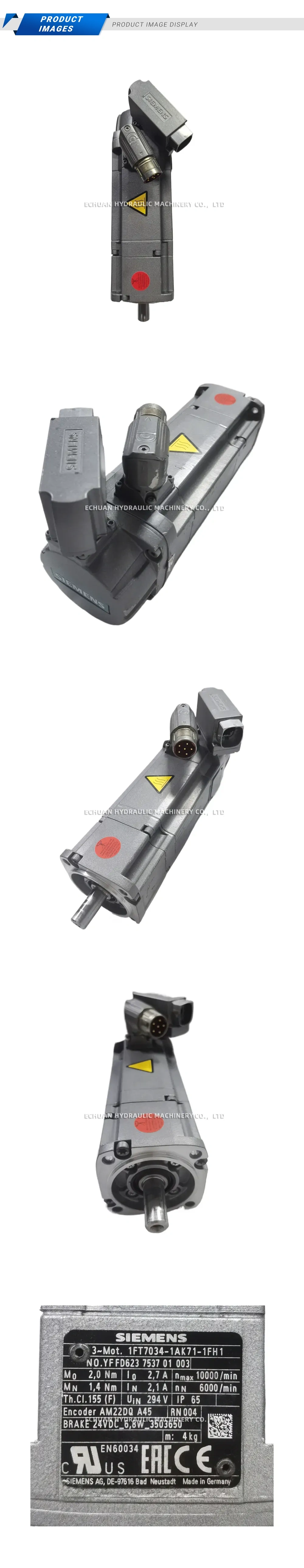 Siemens 1FT7034-1AF71-1FH1 Description