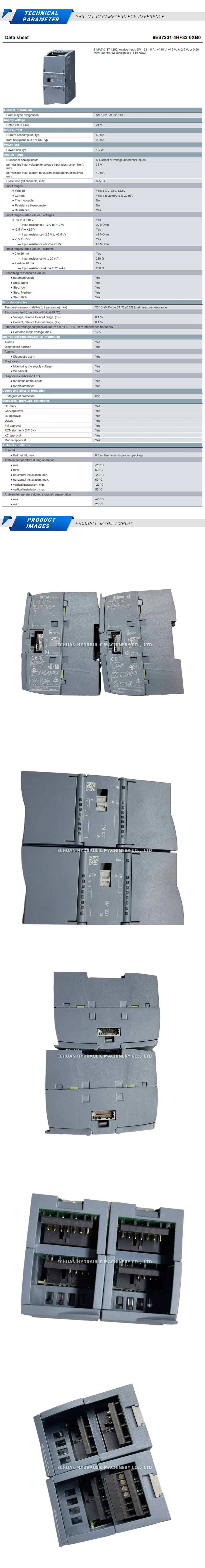 Siemens 6ES7 231-4HF32-0XB0 Description