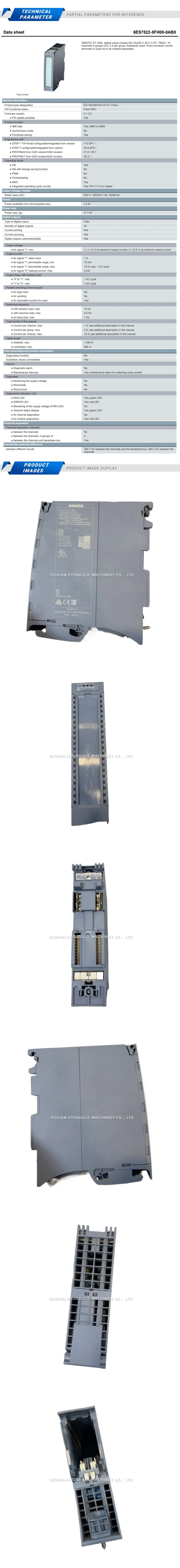 Siemens 6ES7 522-5FH00-0AB0 Description