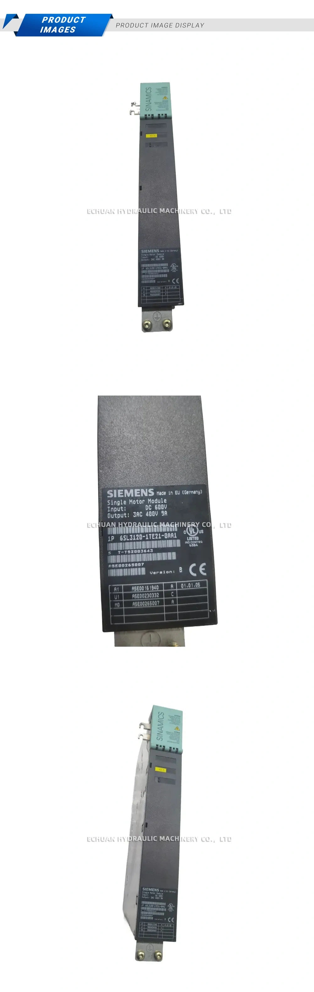 Siemens 6SL3120-1TE21-0AA1 Description