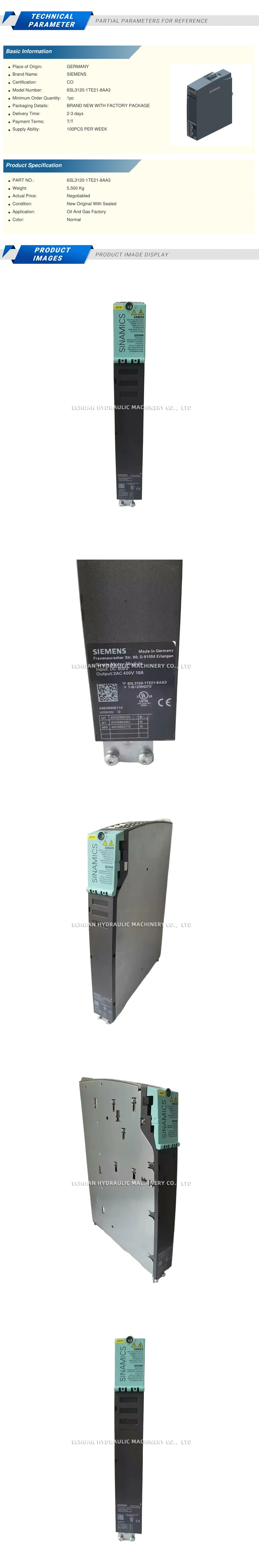 Siemens 6SL3120-1TE21-8AA3 Description