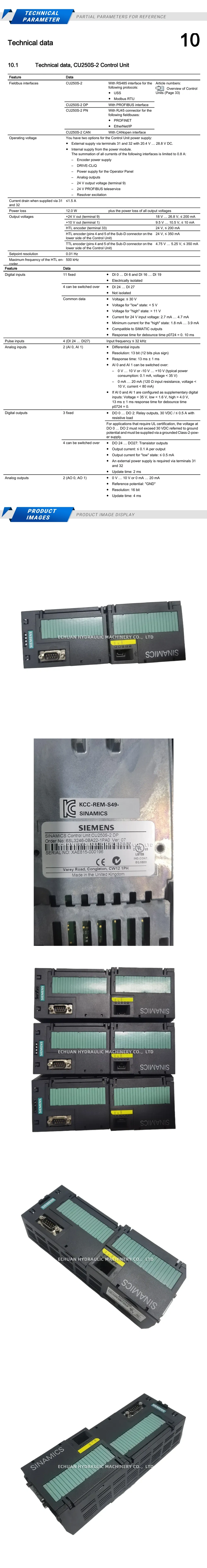 Siemens 6SL3246-0BA22-1PA0 Description