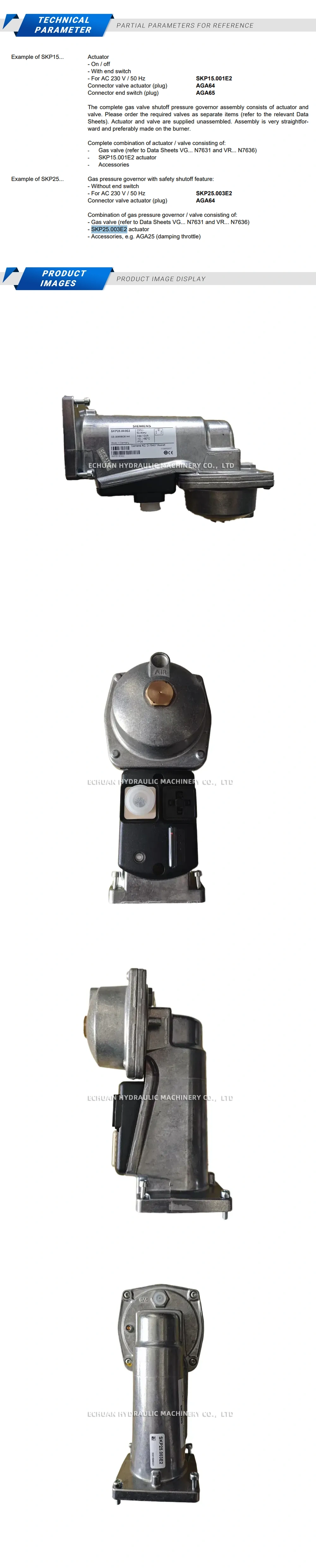 Siemens SKP25.003E2 Description