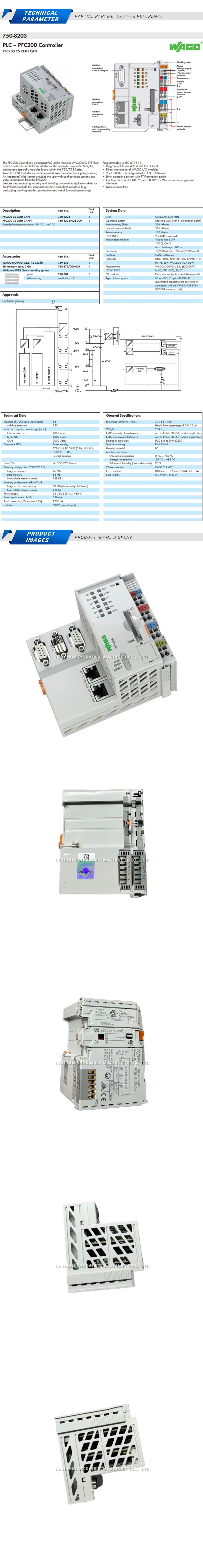 Wago 750-8203 Description