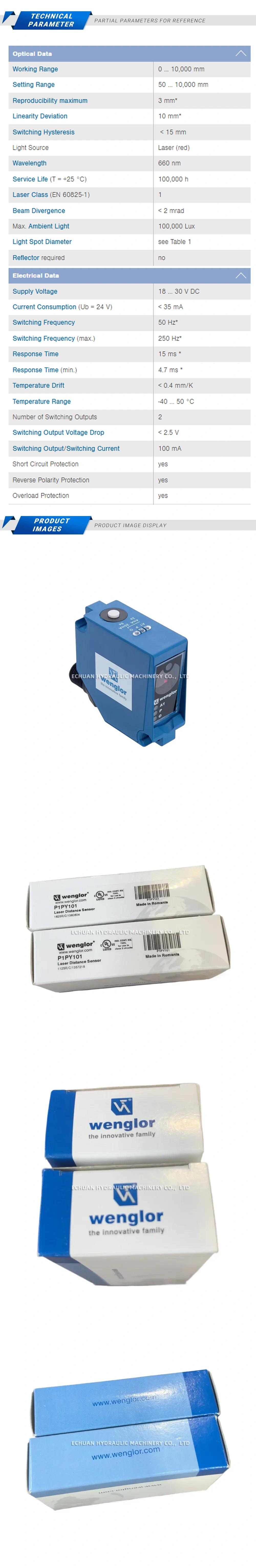 Wenglor P1PY101 Description