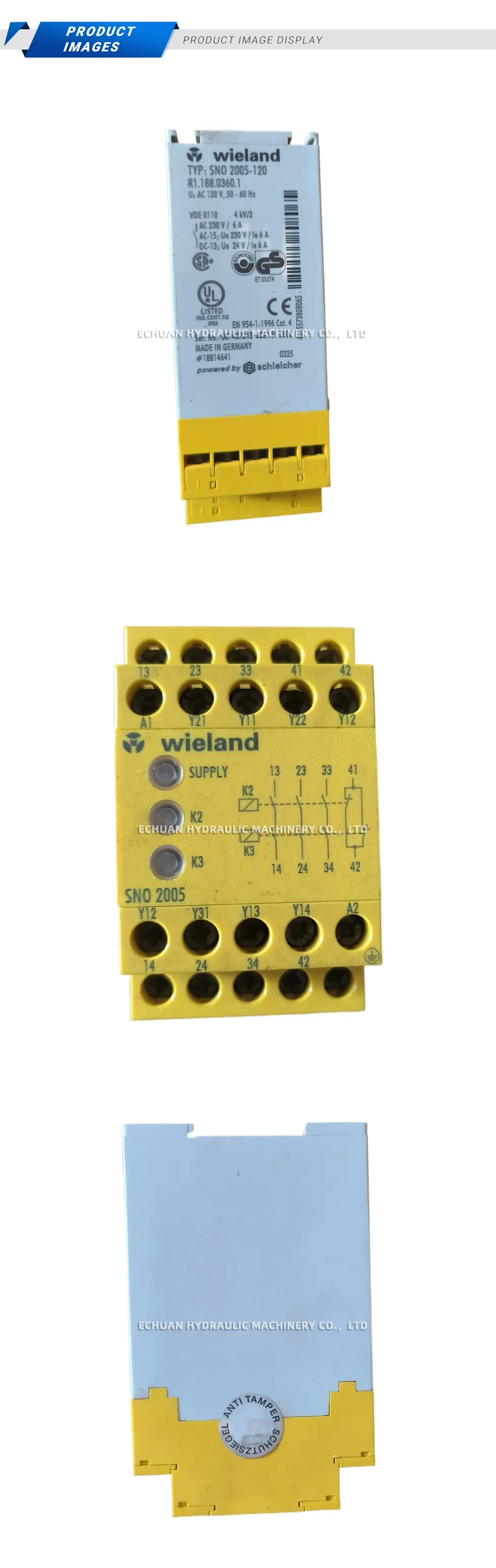 Wieland SNO 2005-120 Description