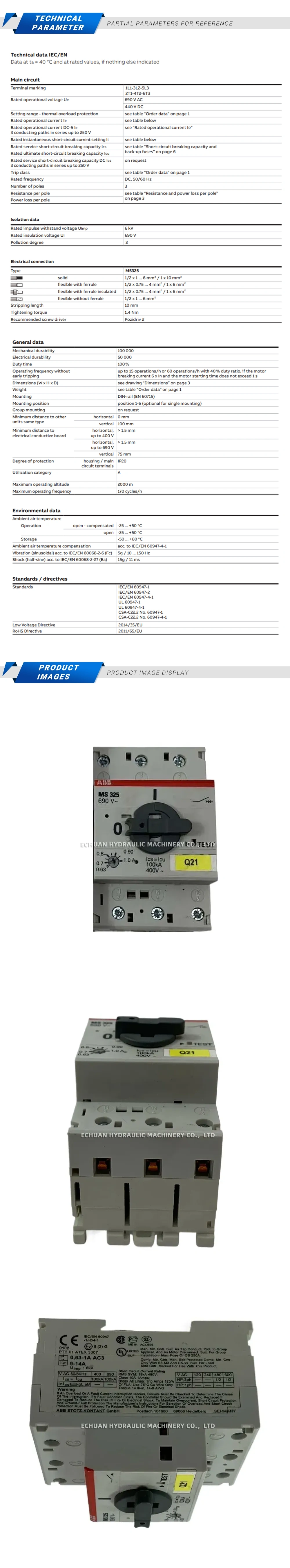 ABB MS325 Description