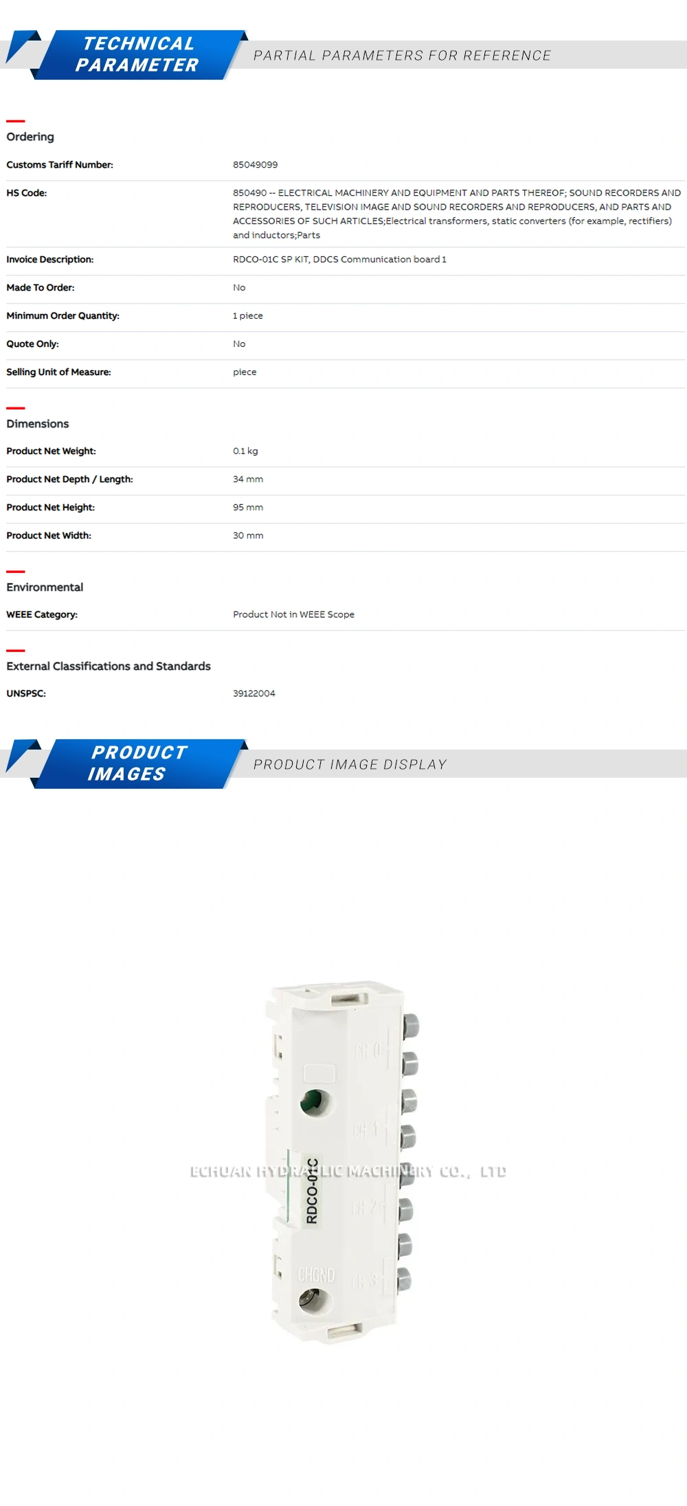 ABB RDCO-01C Description