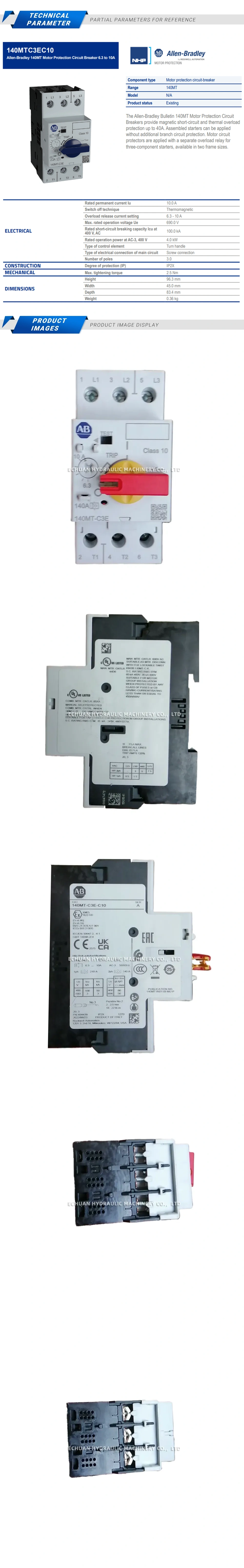 Allen-Bradley 140MT-C3E-C10 Description