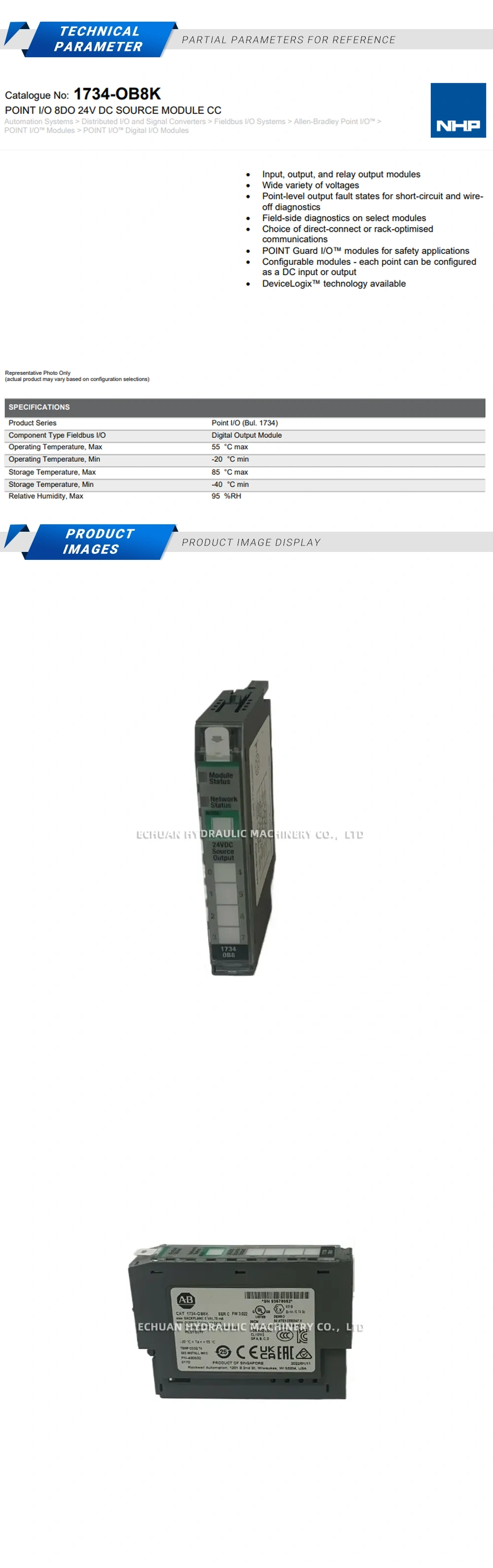 Allen-Bradley 1734-OB8K Description