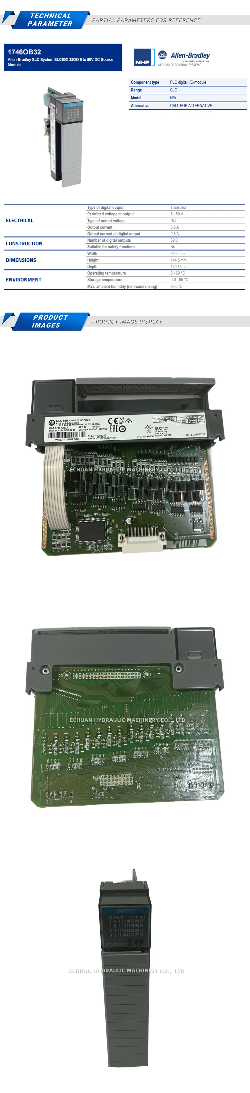 Allen-Bradley 1746-OB32 Description