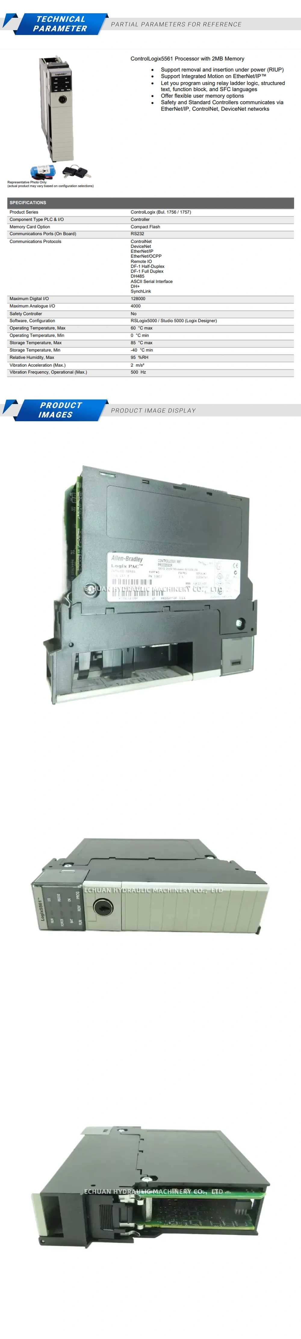 Allen-Bradley 1756-L61 Description