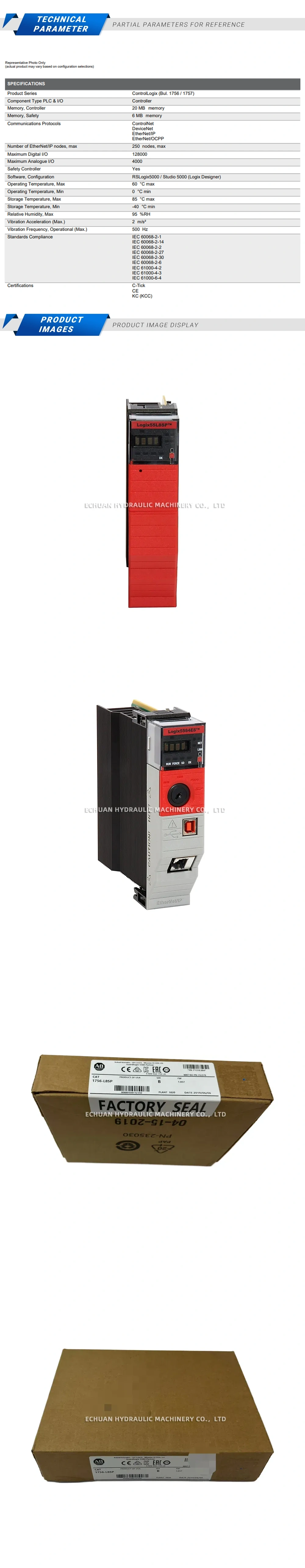 Allen-Bradley 1756-L8SP Description