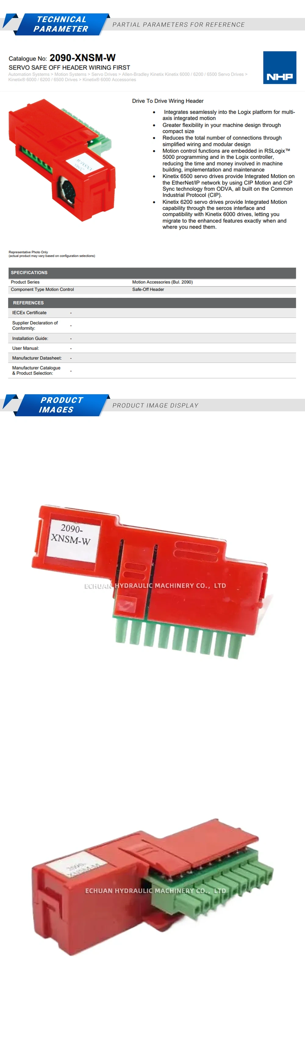 Allen-Bradley 2090-XNSM-W Description