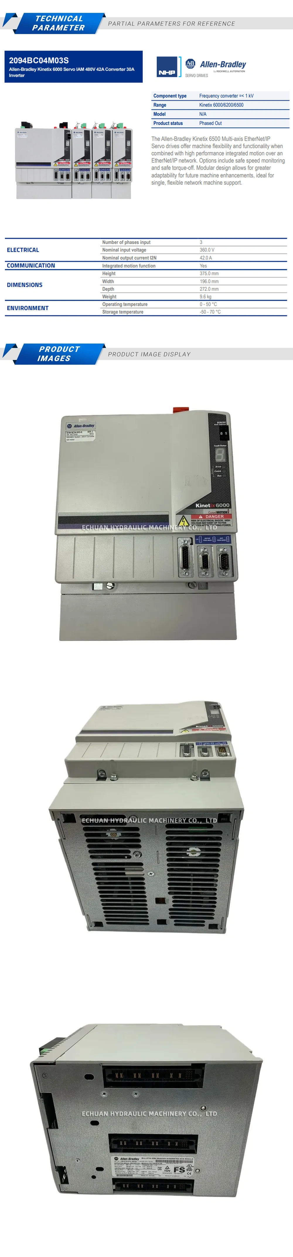 Allen-Bradley 2094-BC04-M03-S Description
