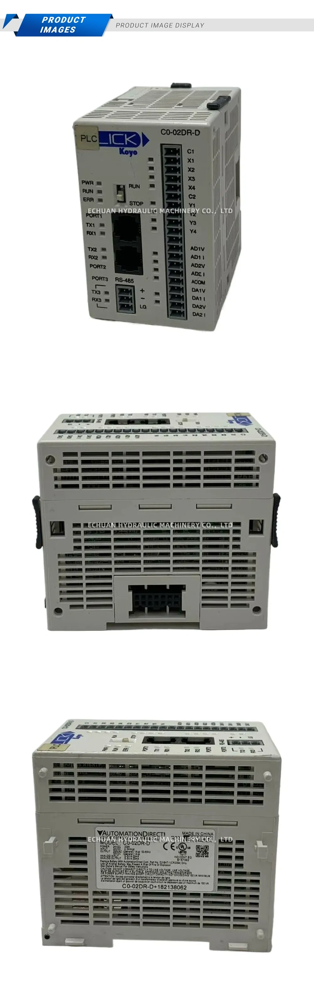 Automation Direct C0-02DR-D Description