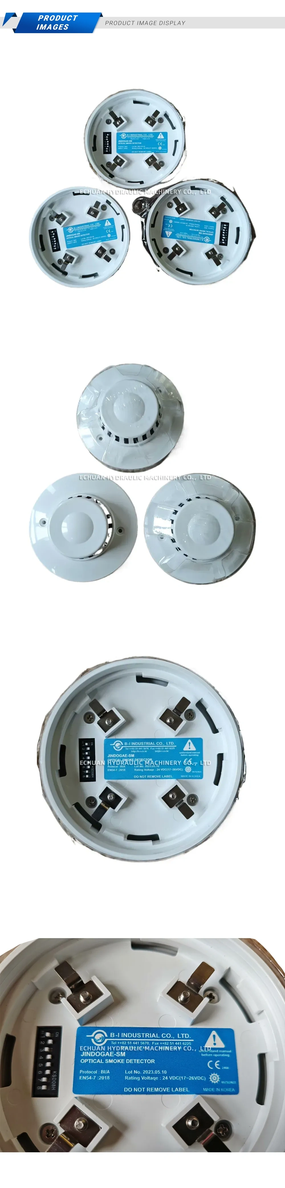 B-I industrial JINDOGAE-SM Optical Smoke Detector Description