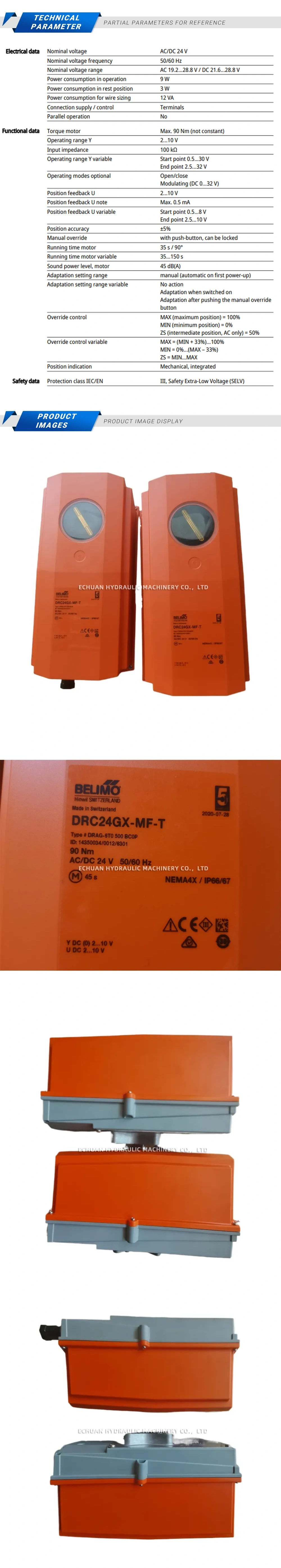 Belimo DRC24GX-MF-T Description