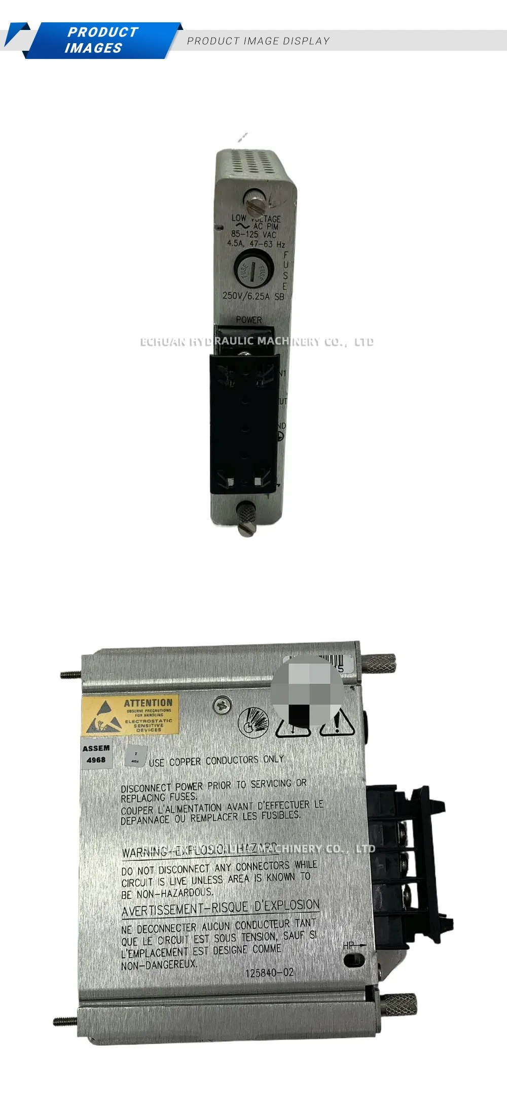 Bently 125840-02 Description