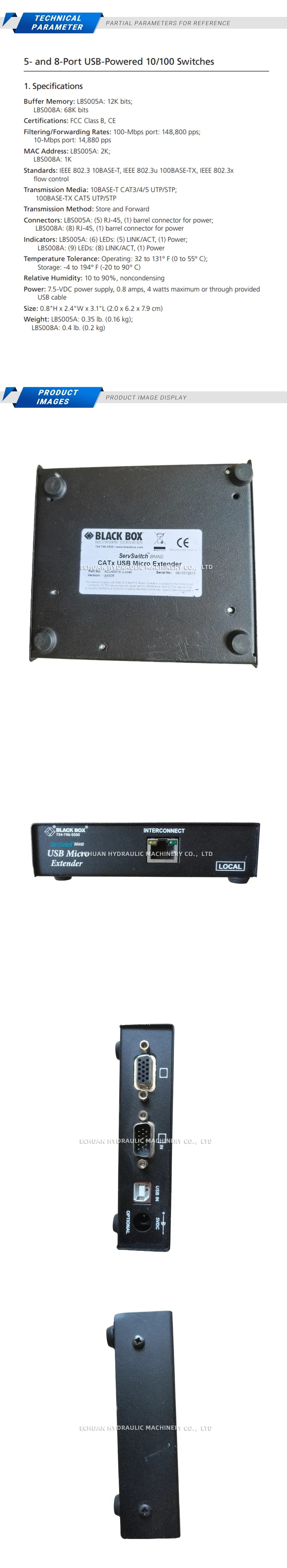 Black Box 724-746-5500 Description