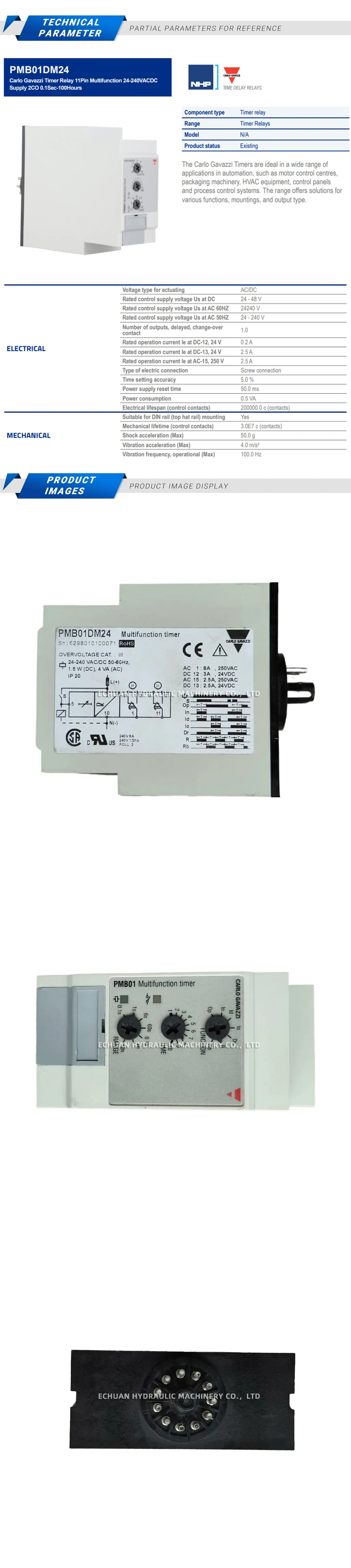 Carlo PMB01DM24 Description