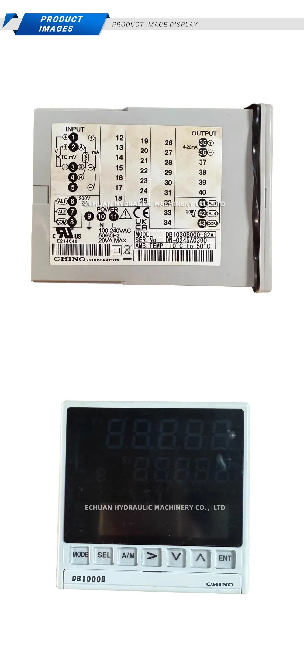 Chino DB1030B000-G2A Description